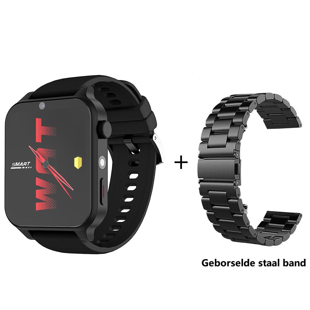 2024 New Android 9.0 4G SIM Card Call Watch APP WIFI Facial Recognition Sports Men and Women GPS Smart Watch KOM3 Smart Watch